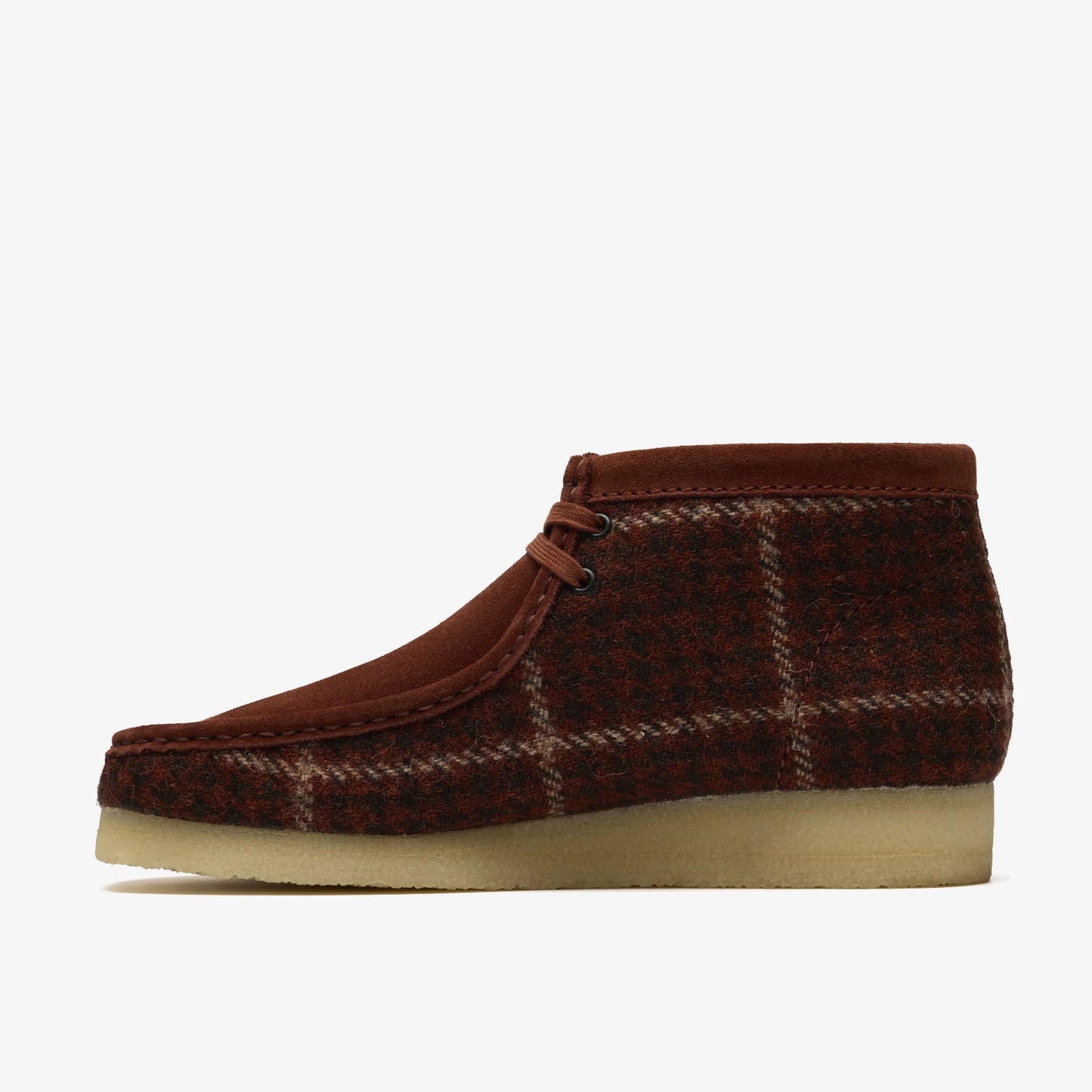 Botas De La Marca Clarks  Para Hombre Modelo Wallabee Boot Rust Tweed Comb En Color Naranja