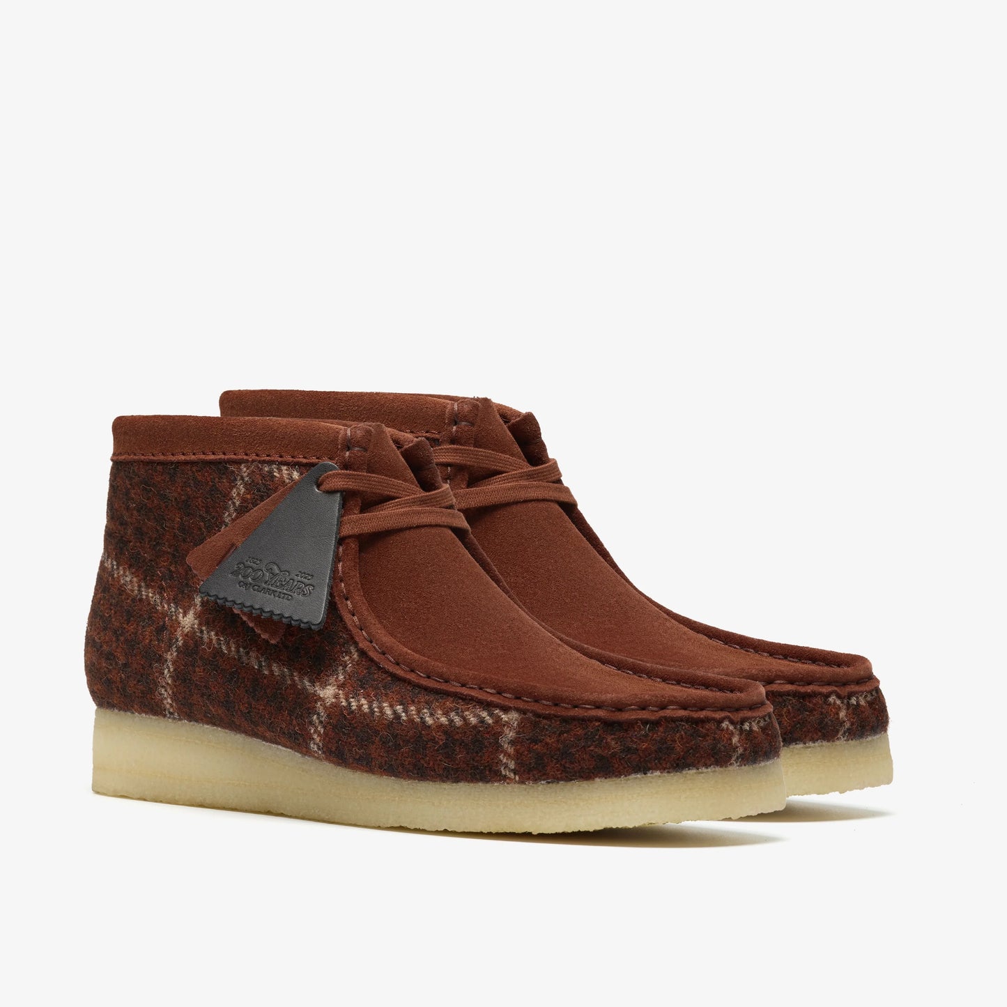 Botas De La Marca Clarks  Para Hombre Modelo Wallabee Boot Rust Tweed Comb En Color Naranja