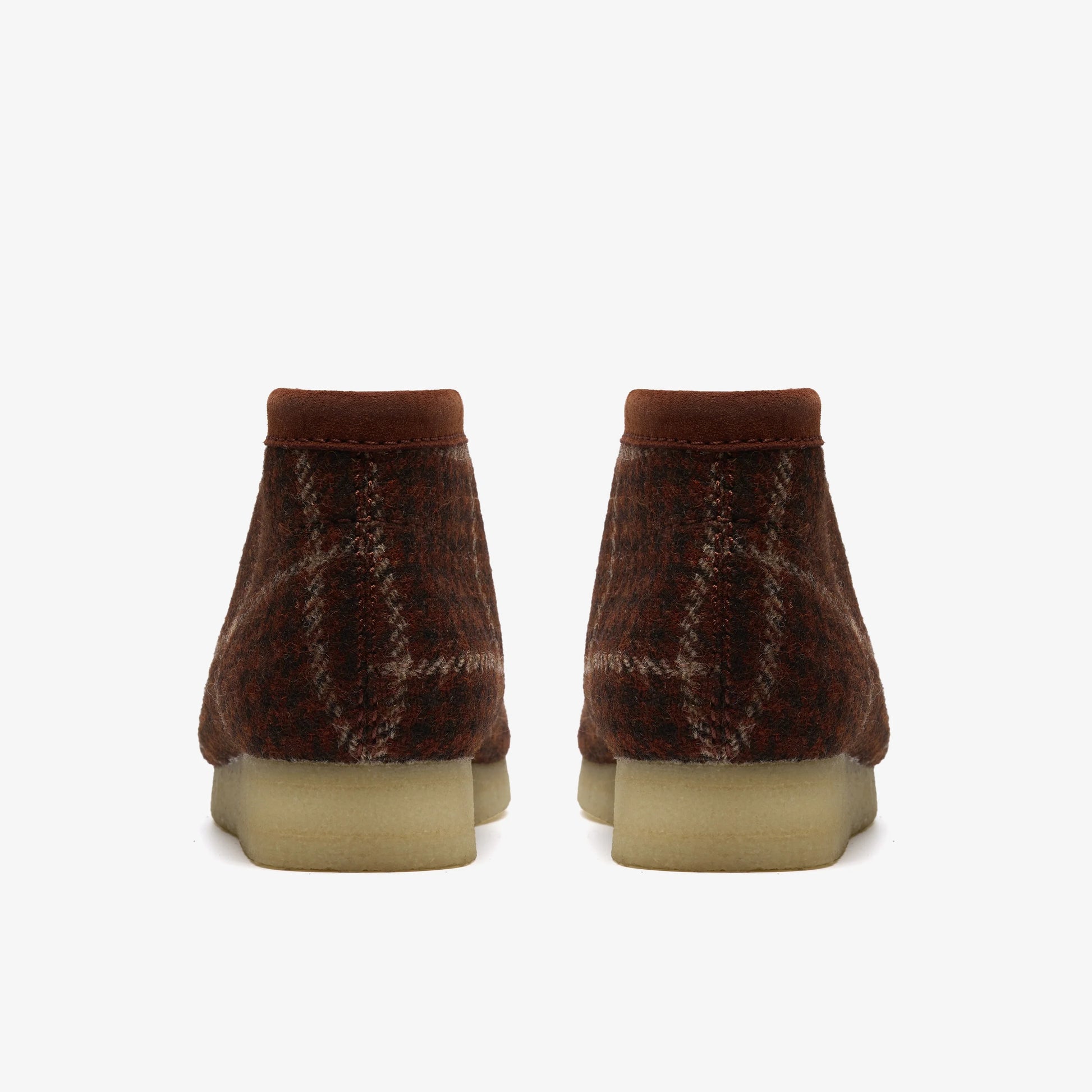 Botas De La Marca Clarks  Para Hombre Modelo Wallabee Boot Rust Tweed Comb En Color Naranja