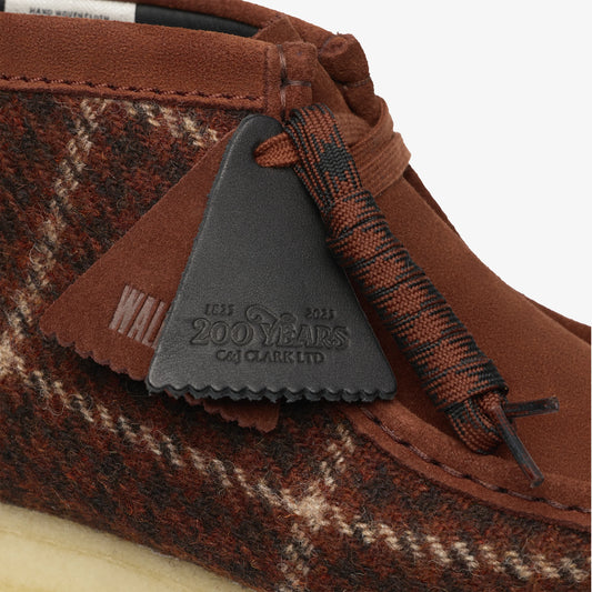 Botas De La Marca Clarks  Para Hombre Modelo Wallabee Boot Rust Tweed Comb En Color Naranja