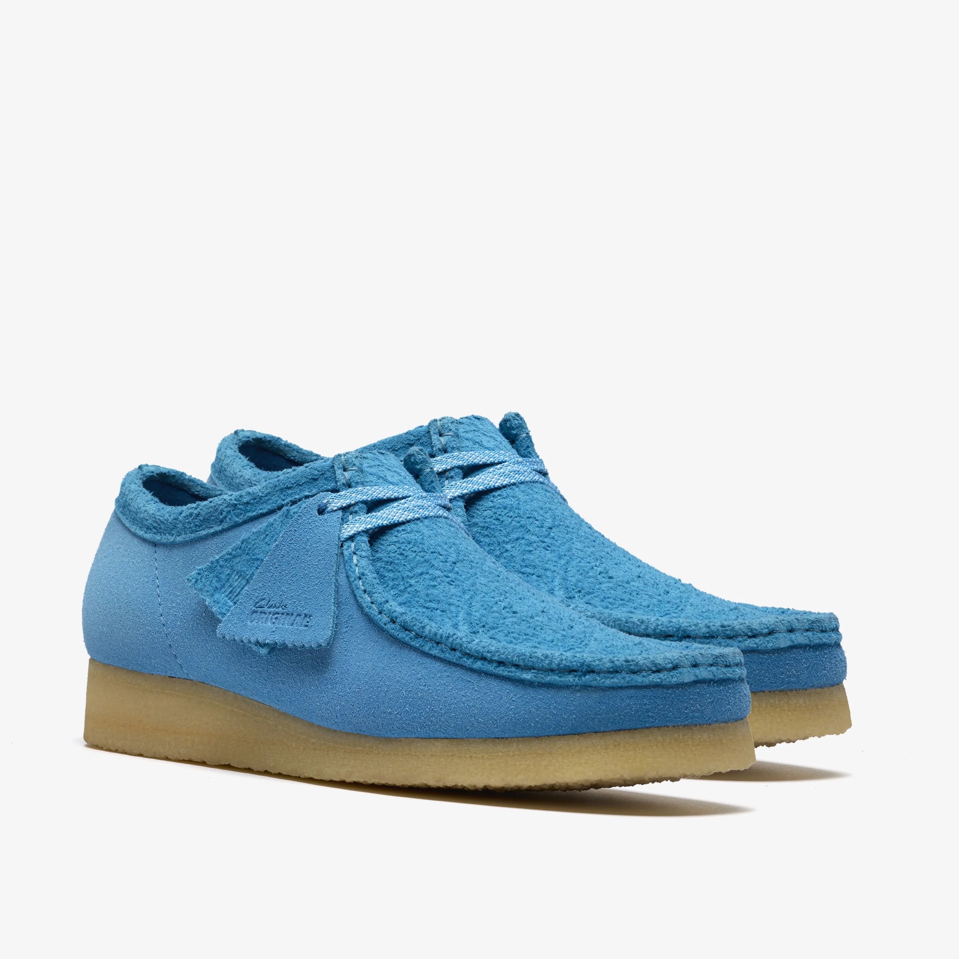 Zapatos Casual De La Marca Clarks  Para Hombre Modelo Wallabee Pacific Blue Sde En Color Azul
