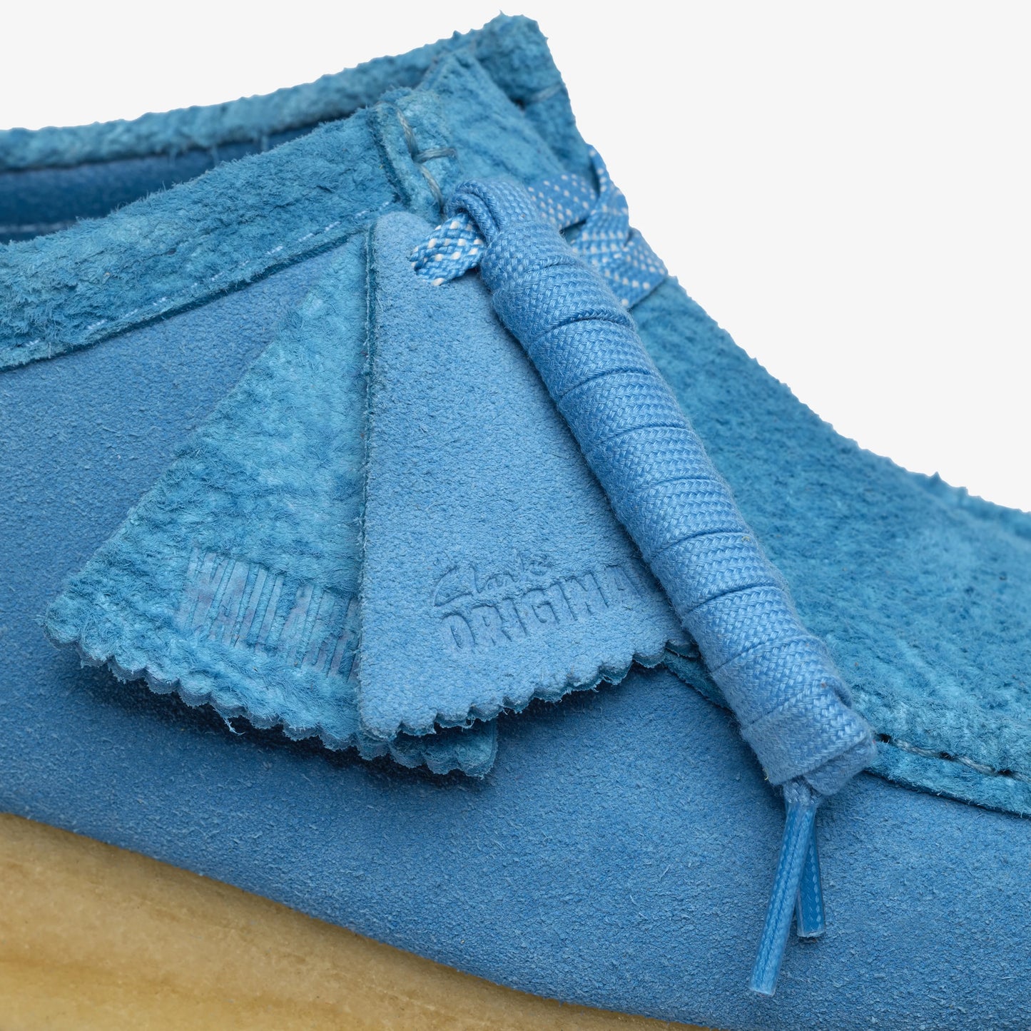 Zapatos Casual De La Marca Clarks  Para Hombre Modelo Wallabee Pacific Blue Sde En Color Azul