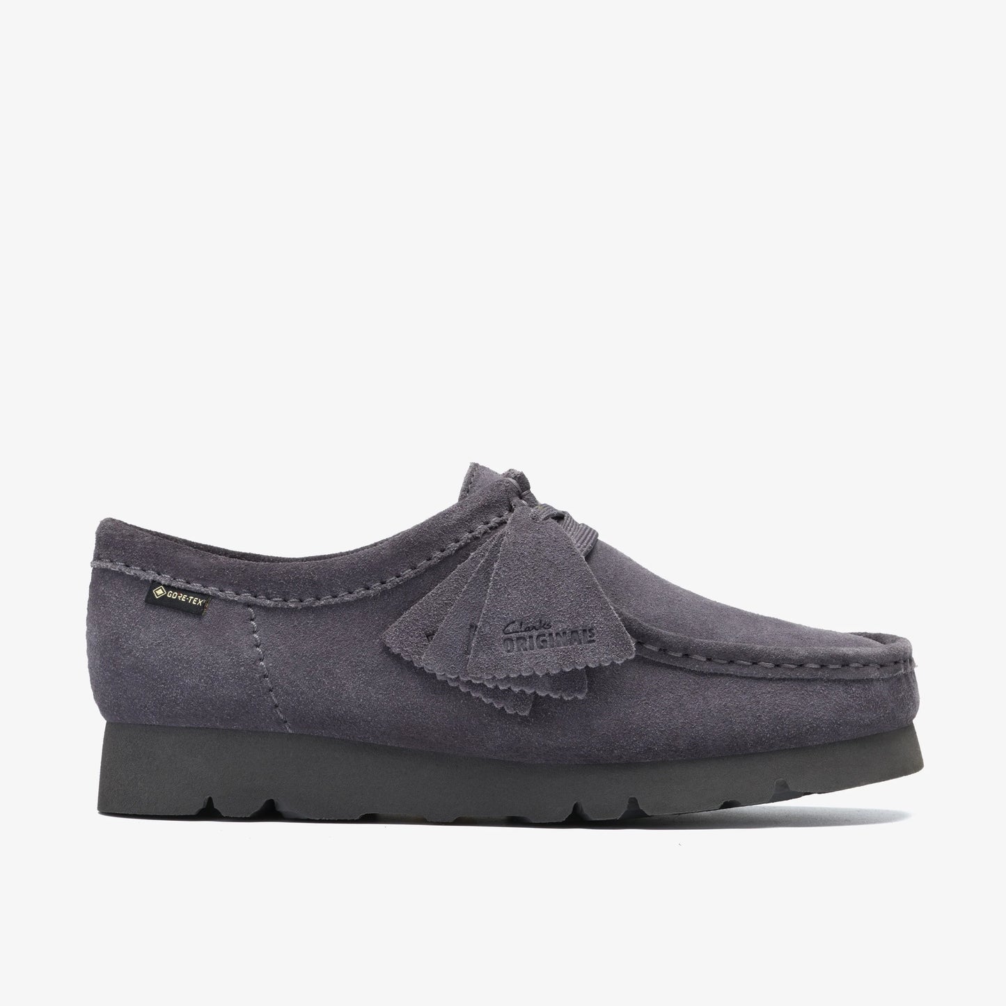 Sandalias De La Marca Clarks  Para Mujer Modelo Wallabee.Gtx Purple Grey Sde En Color Lila