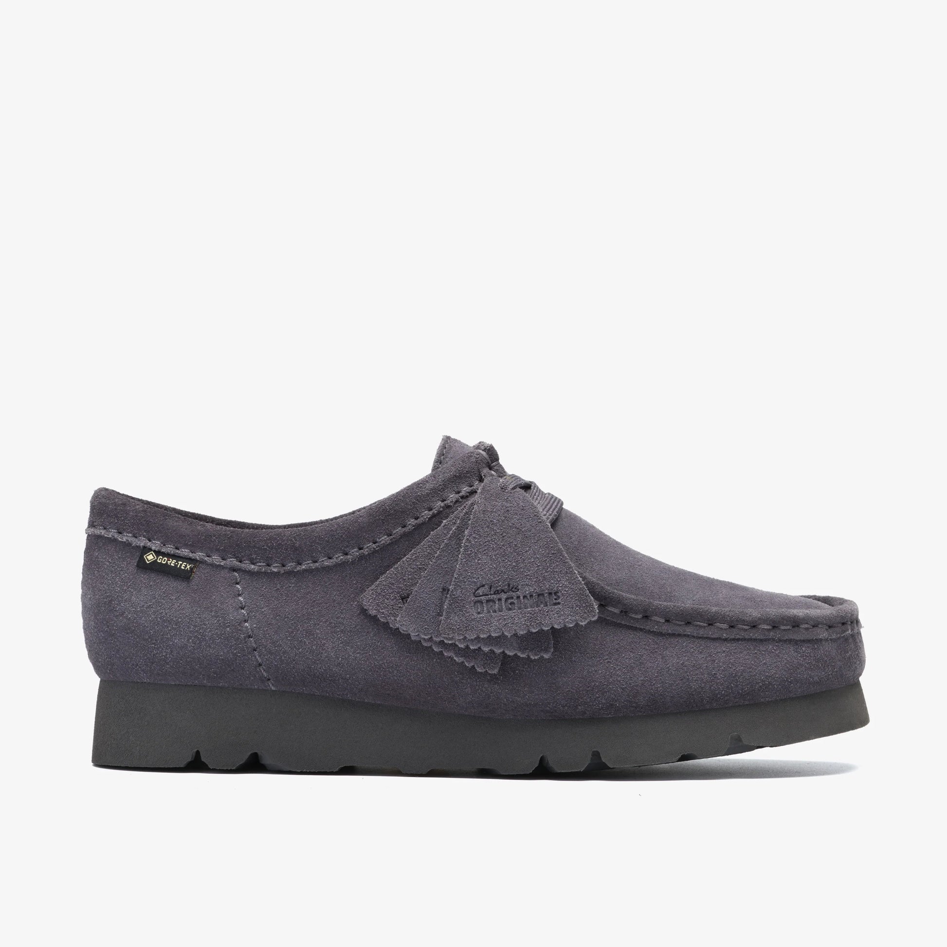 Sandalias De La Marca Clarks  Para Mujer Modelo Wallabee.Gtx Purple Grey Sde En Color Lila