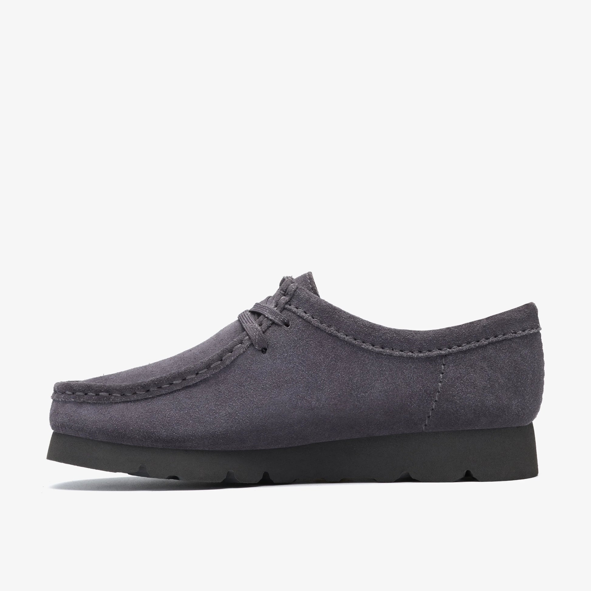 Sandalias De La Marca Clarks  Para Mujer Modelo Wallabee.Gtx Purple Grey Sde En Color Lila