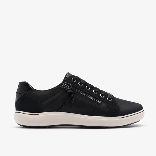 Zapatos Casual De La Marca Clarks  Para Mujer Modelo Nalle Zen Black Interest En Color Negro
