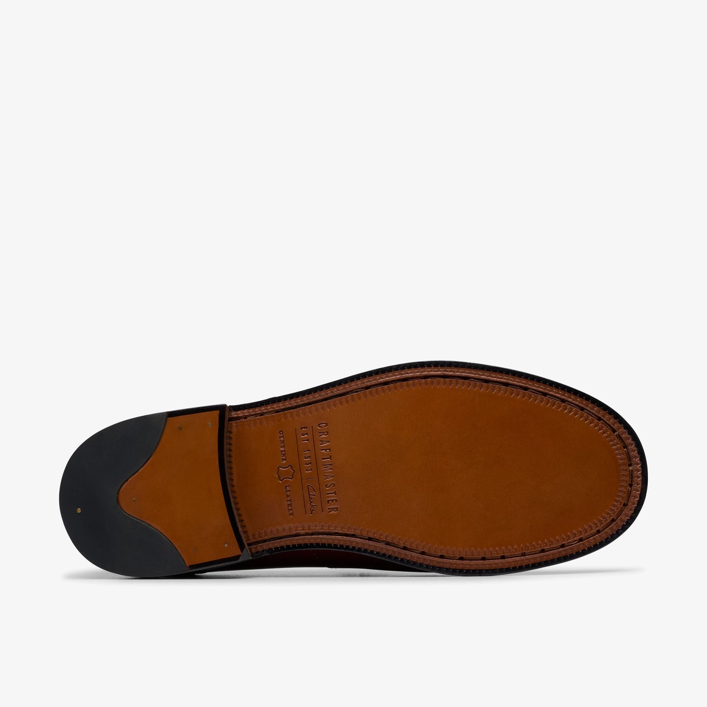 Zapatos De Vestir De La Marca Clarks  Para Hombre Modelo Craftjames Lo Wine Leather En Color Rojo