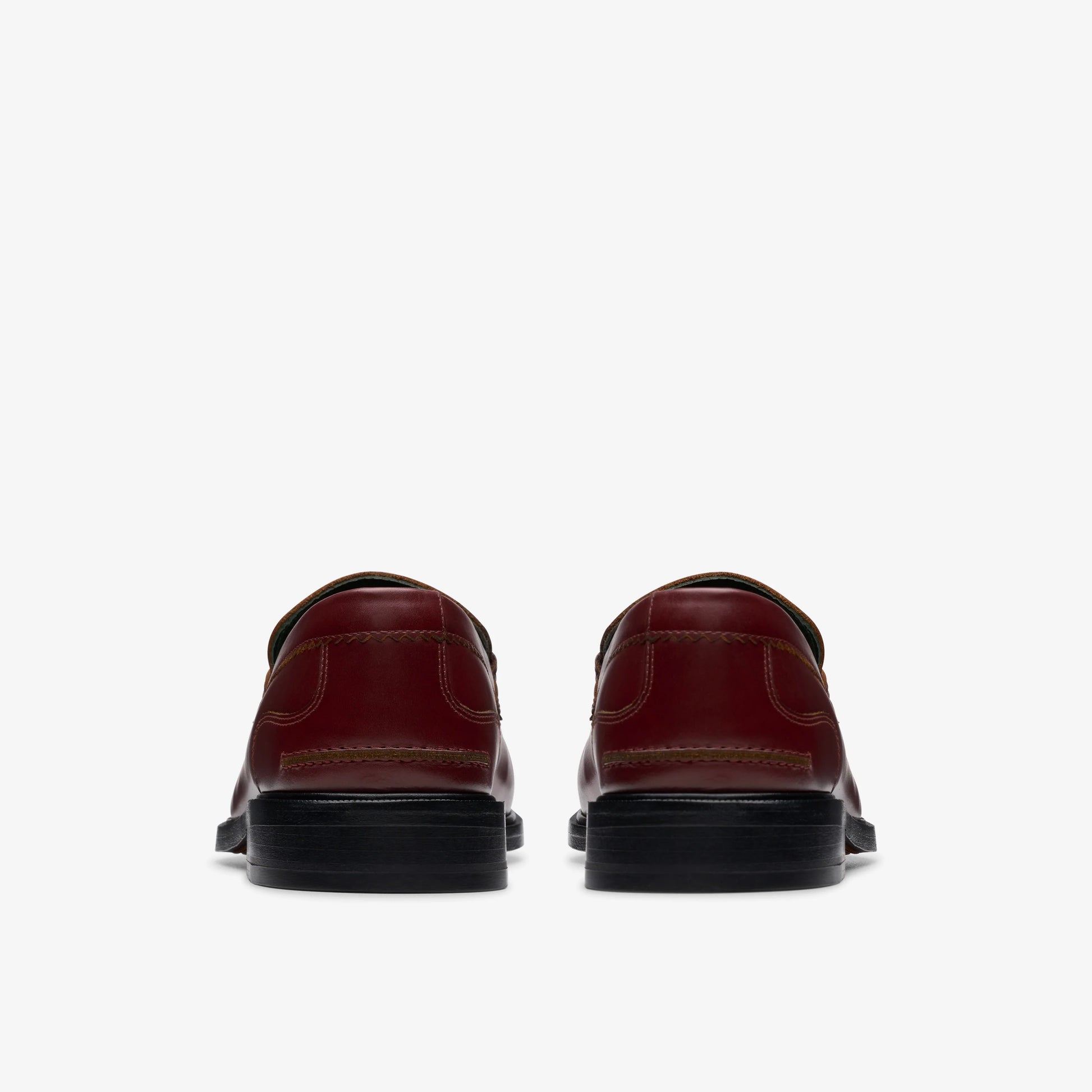 Zapatos De Vestir De La Marca Clarks  Para Hombre Modelo Craftjames Lo Wine Leather En Color Rojo