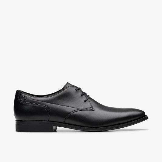 Zapatos De Vestir De La Marca Clarks  Para Hombre Modelo Paulton Lace Black En Color Negro