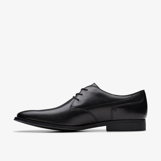 Zapatos De Vestir De La Marca Clarks  Para Hombre Modelo Paulton Lace Black En Color Negro