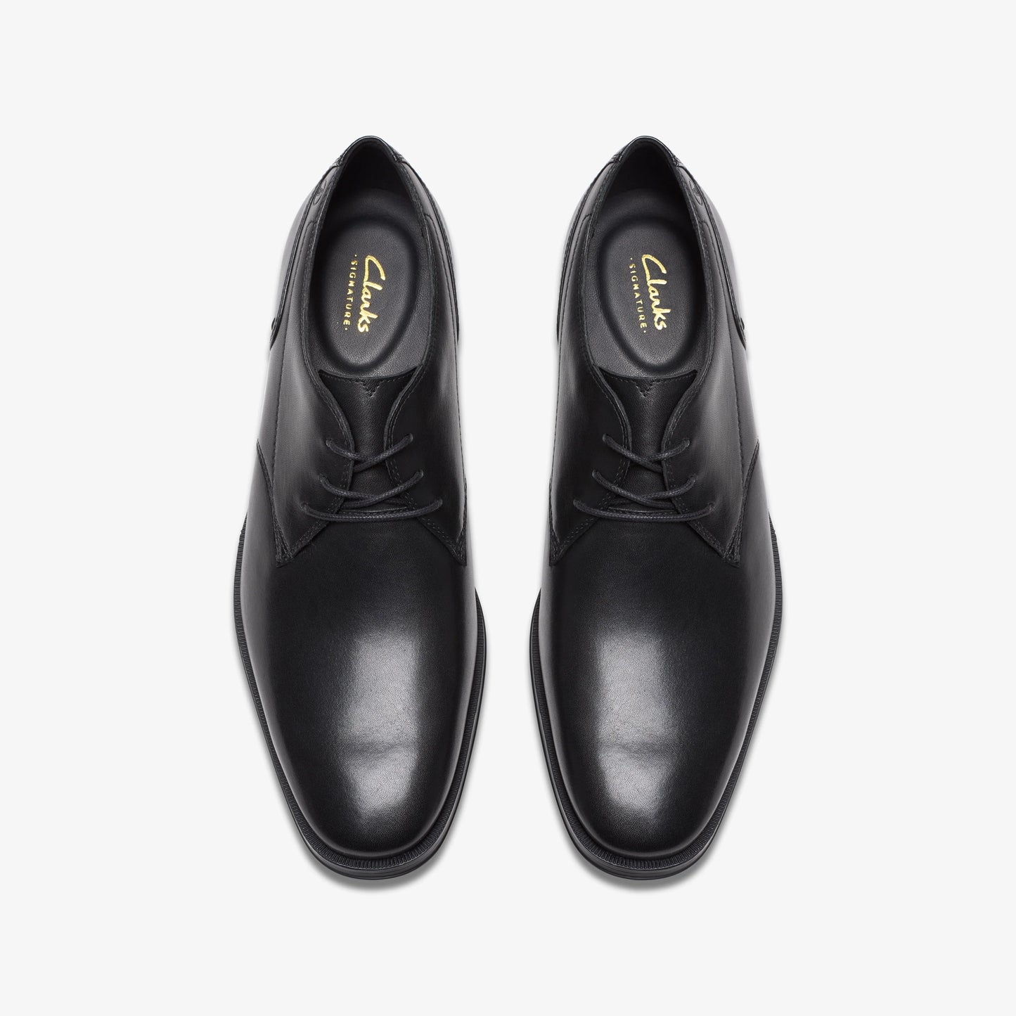 Zapatos De Vestir De La Marca Clarks  Para Hombre Modelo Paulton Lace Black En Color Negro