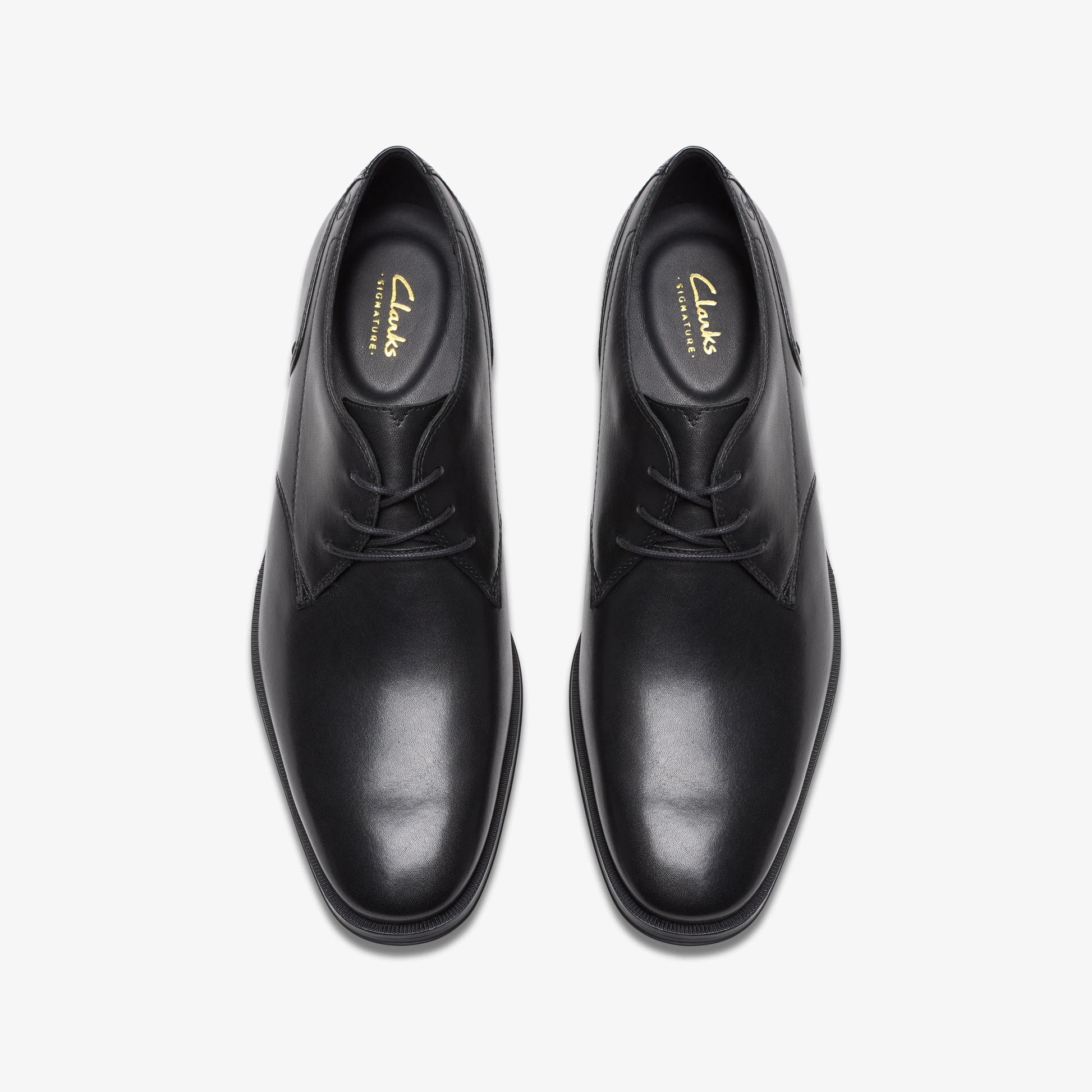 Zapatos De Vestir De La Marca Clarks  Para Hombre Modelo Paulton Lace Black En Color Negro