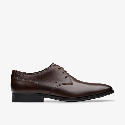 Zapatos De Vestir De La Marca Clarks  Para Hombre Modelo Paulton Lace Brown En Color Marrón