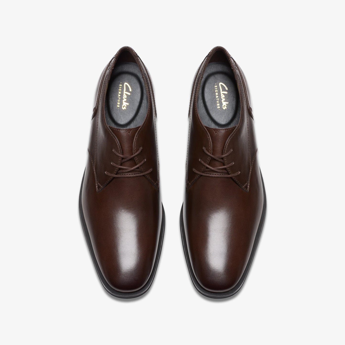 Zapatos De Vestir De La Marca Clarks  Para Hombre Modelo Paulton Lace Brown En Color Marrón