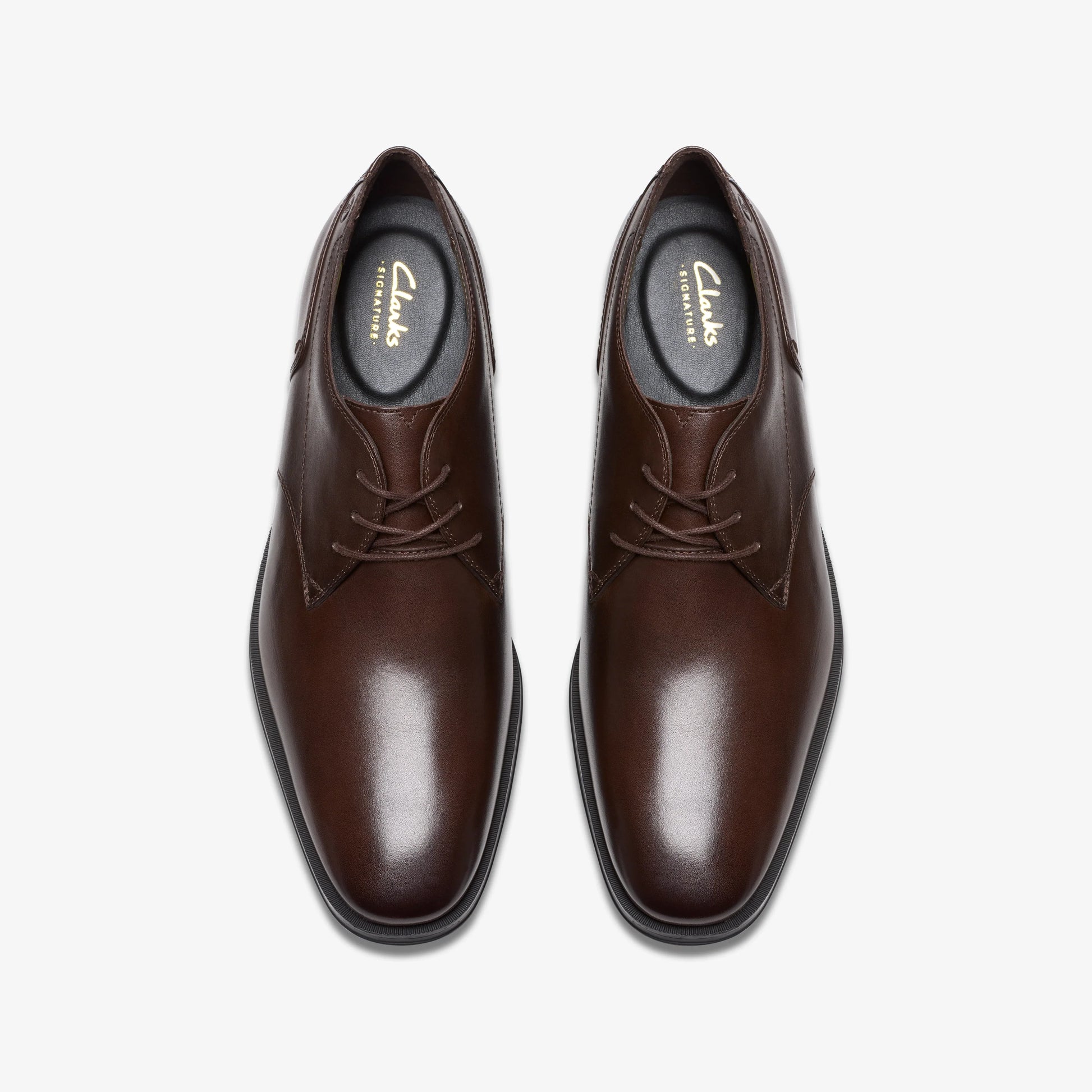 Zapatos De Vestir De La Marca Clarks  Para Hombre Modelo Paulton Lace Brown En Color Marrón