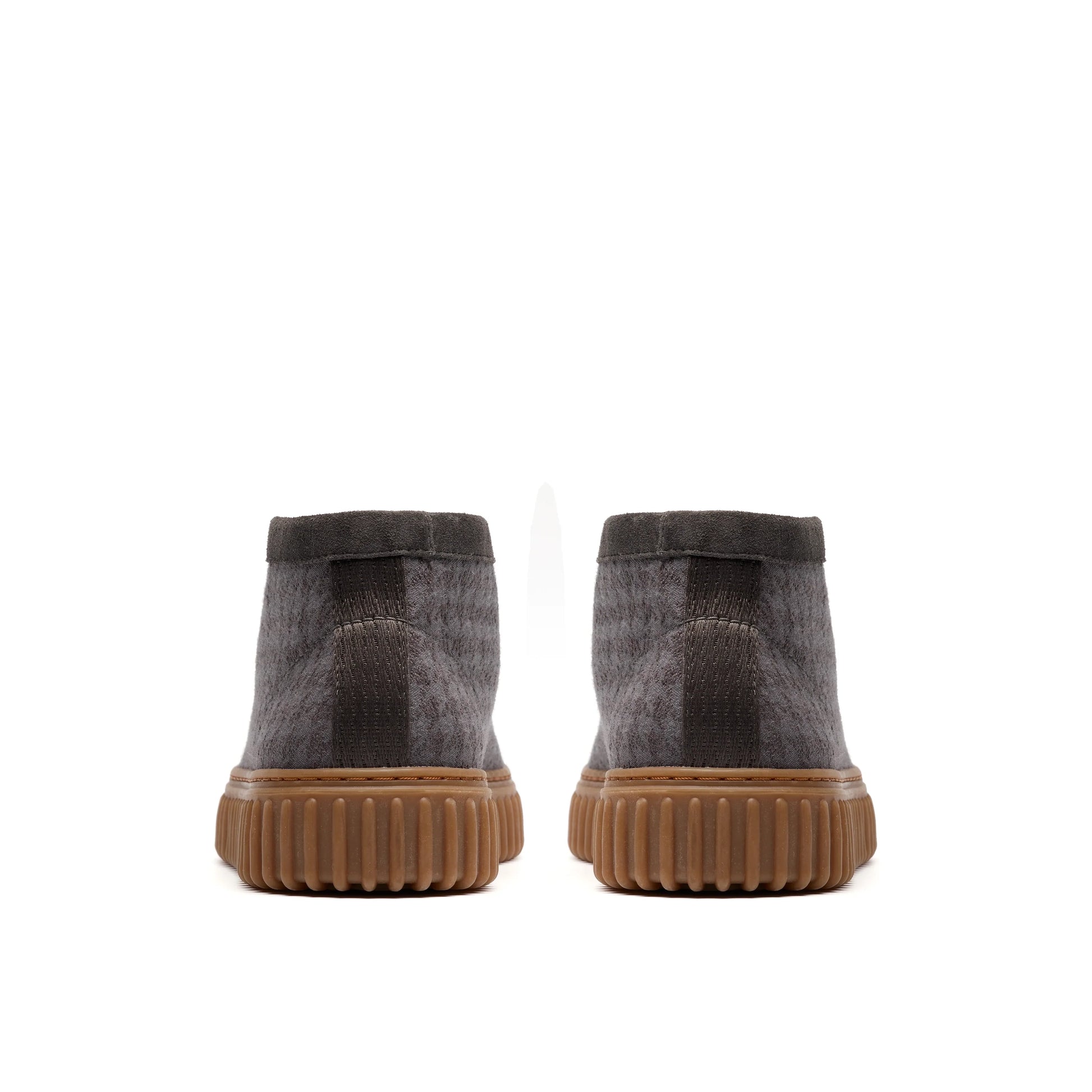 Botas De La Marca Clarks  Para Hombre Modelo Torhill Hi Grey Combi En Color Gris