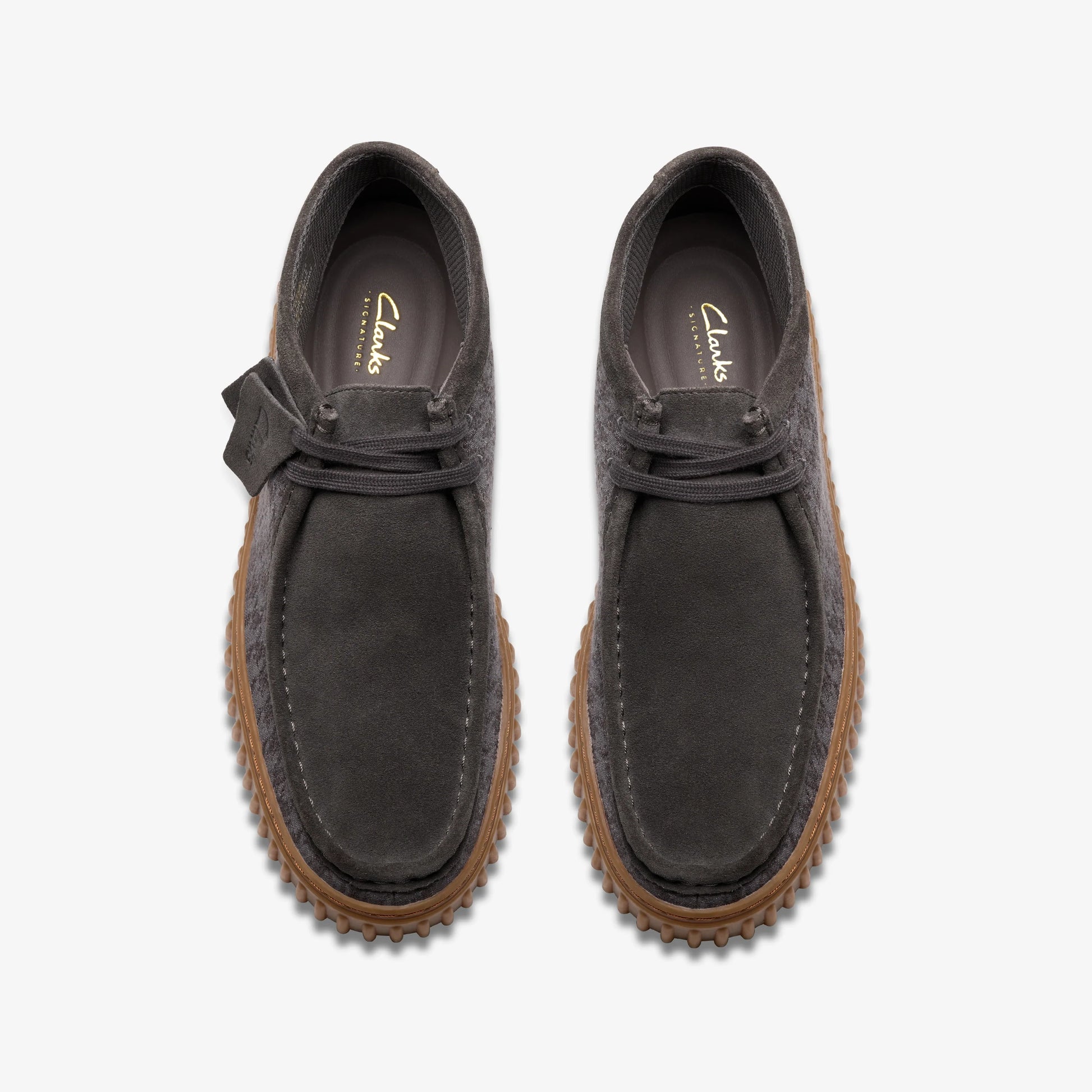 Botas De La Marca Clarks  Para Hombre Modelo Torhill Hi Grey Combi En Color Gris
