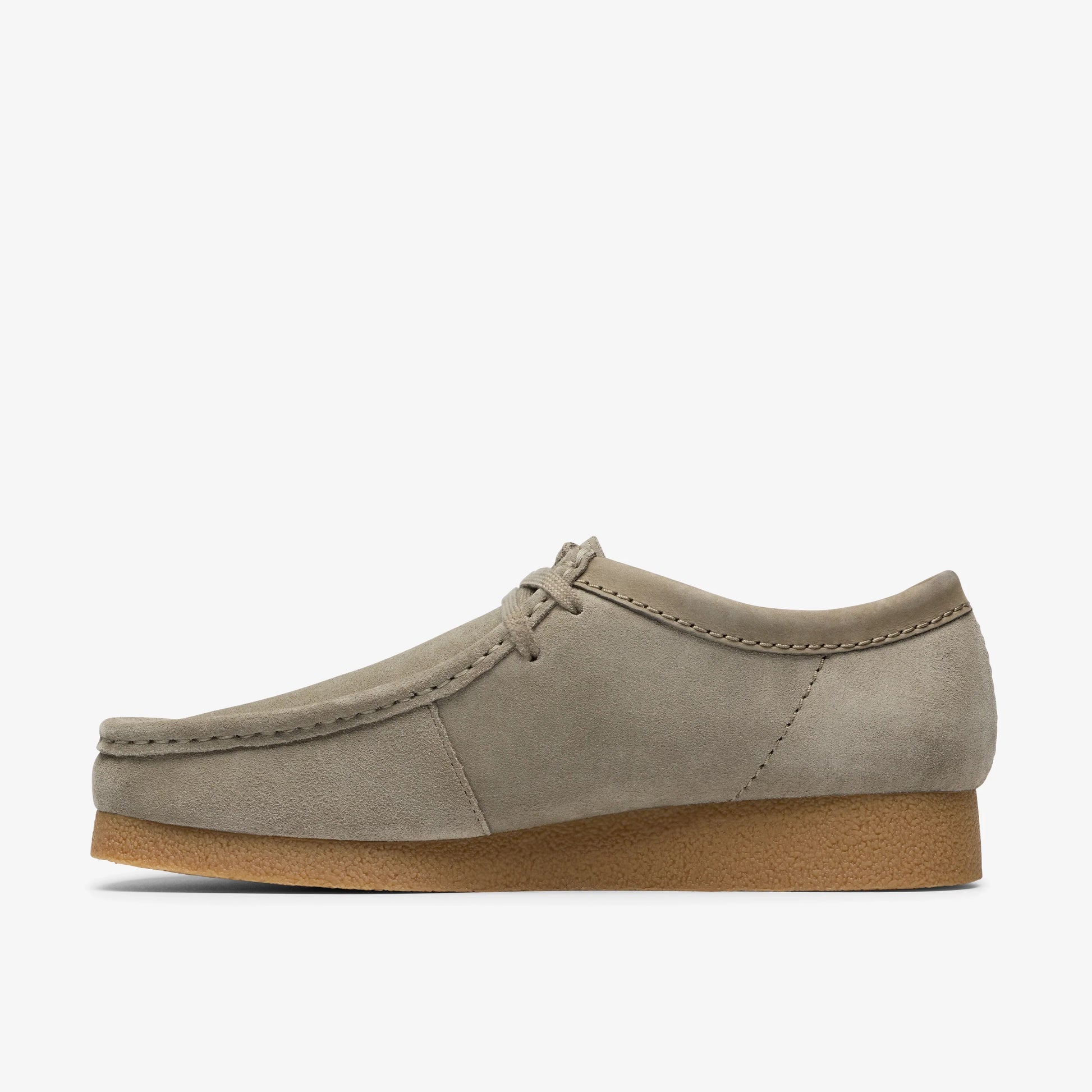 Zapatos Casual De La Marca Clarks  Para Hombre Modelo Wallabeeevo Sage Suede En Color Verde