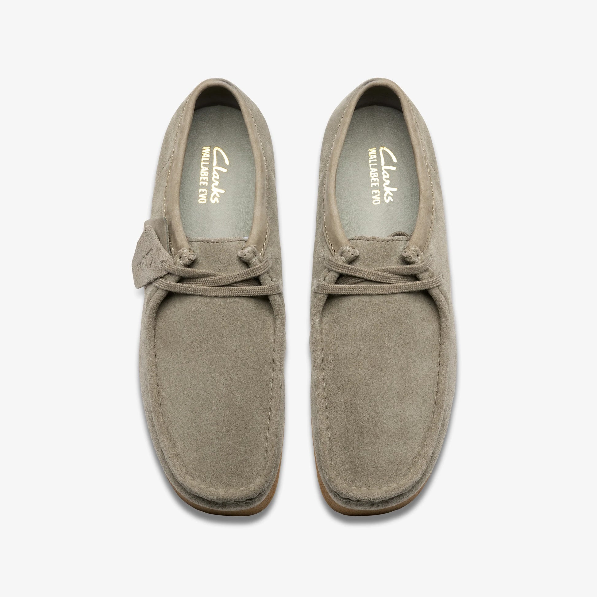 Zapatos Casual De La Marca Clarks  Para Hombre Modelo Wallabeeevo Sage Suede En Color Verde