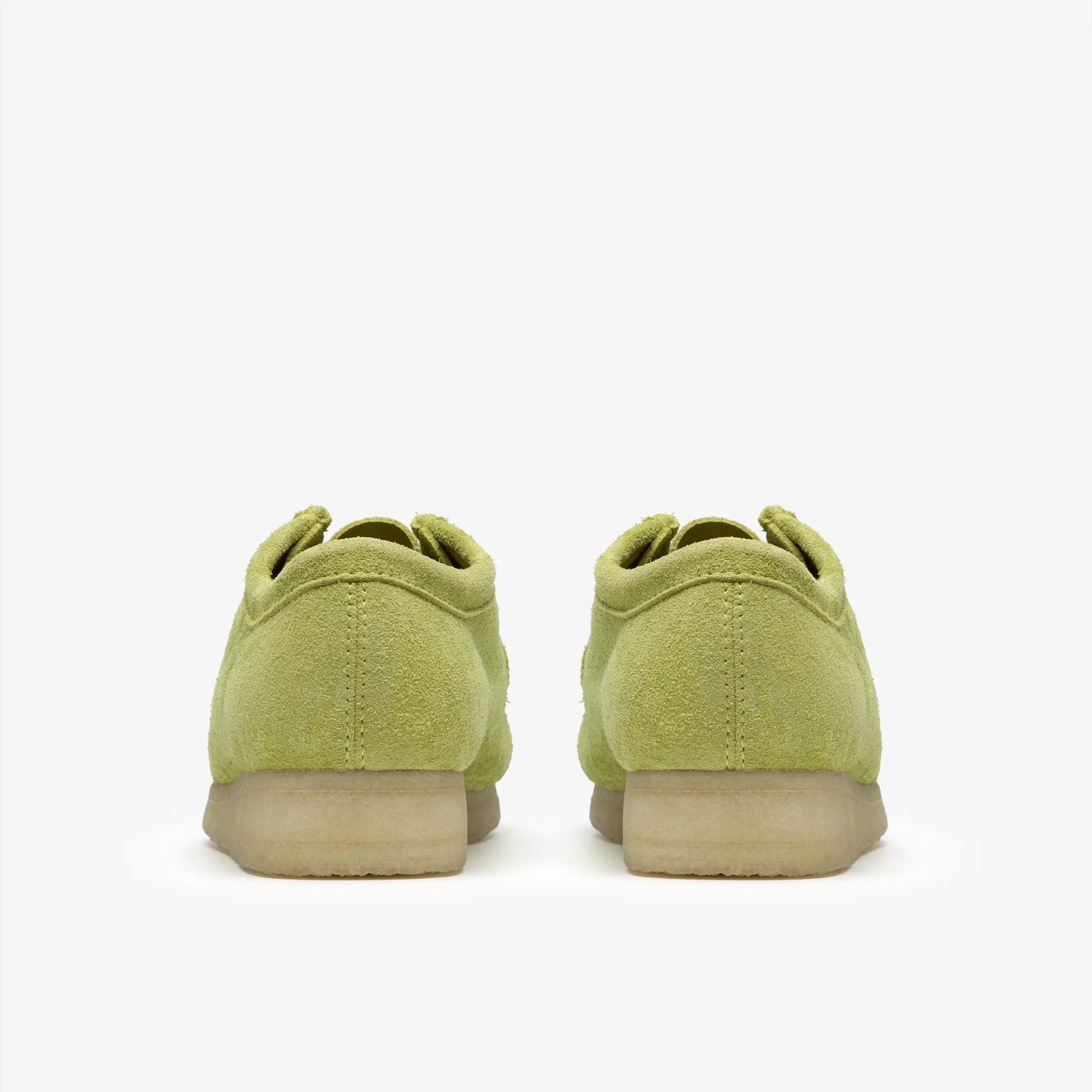 Zapatos Casual De La Marca Clarks  Para Hombre Modelo Wallabee Lime Suede En Color Verde