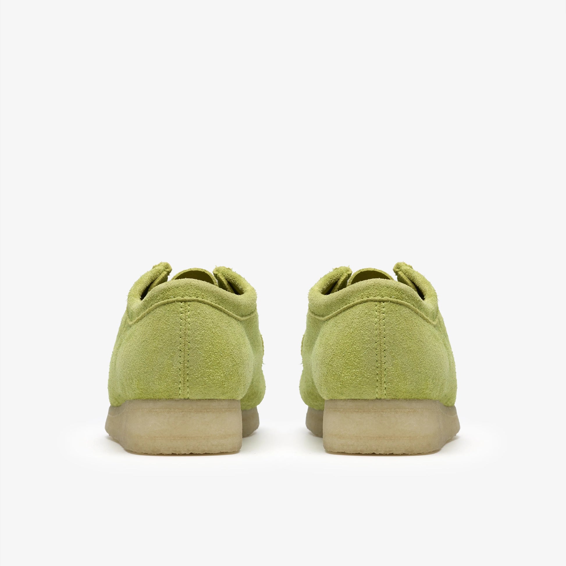 Zapatos Casual De La Marca Clarks  Para Hombre Modelo Wallabee Lime Suede En Color Verde