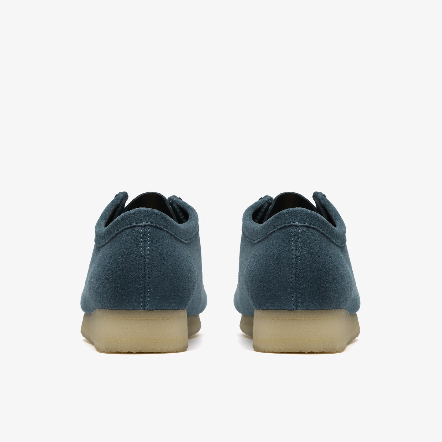 Zapatos Casual De La Marca Clarks  Para Hombre Modelo Wallabee Mid Blue Suede En Color Azul
