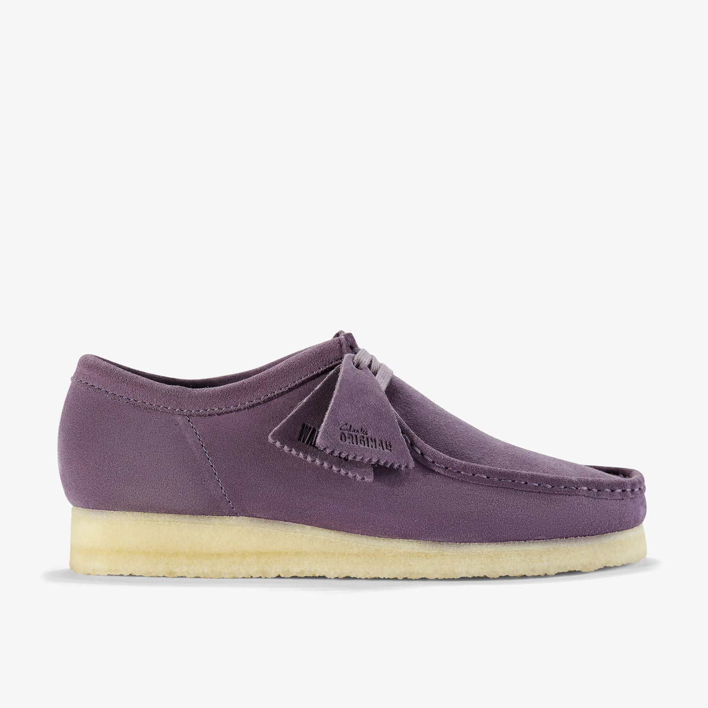 Zapatos Casual De La Marca Clarks  Para Hombre Modelo Wallabee Plum Suede En Color Marrón