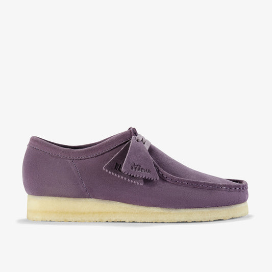 Zapatos Casual De La Marca Clarks  Para Hombre Modelo Wallabee Plum Suede En Color Marrón