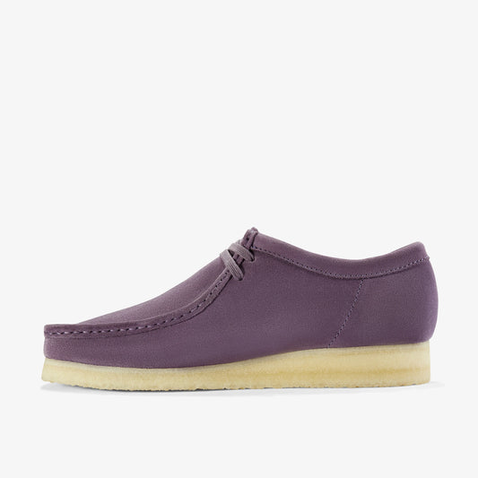 Zapatos Casual De La Marca Clarks  Para Hombre Modelo Wallabee Plum Suede En Color Marrón