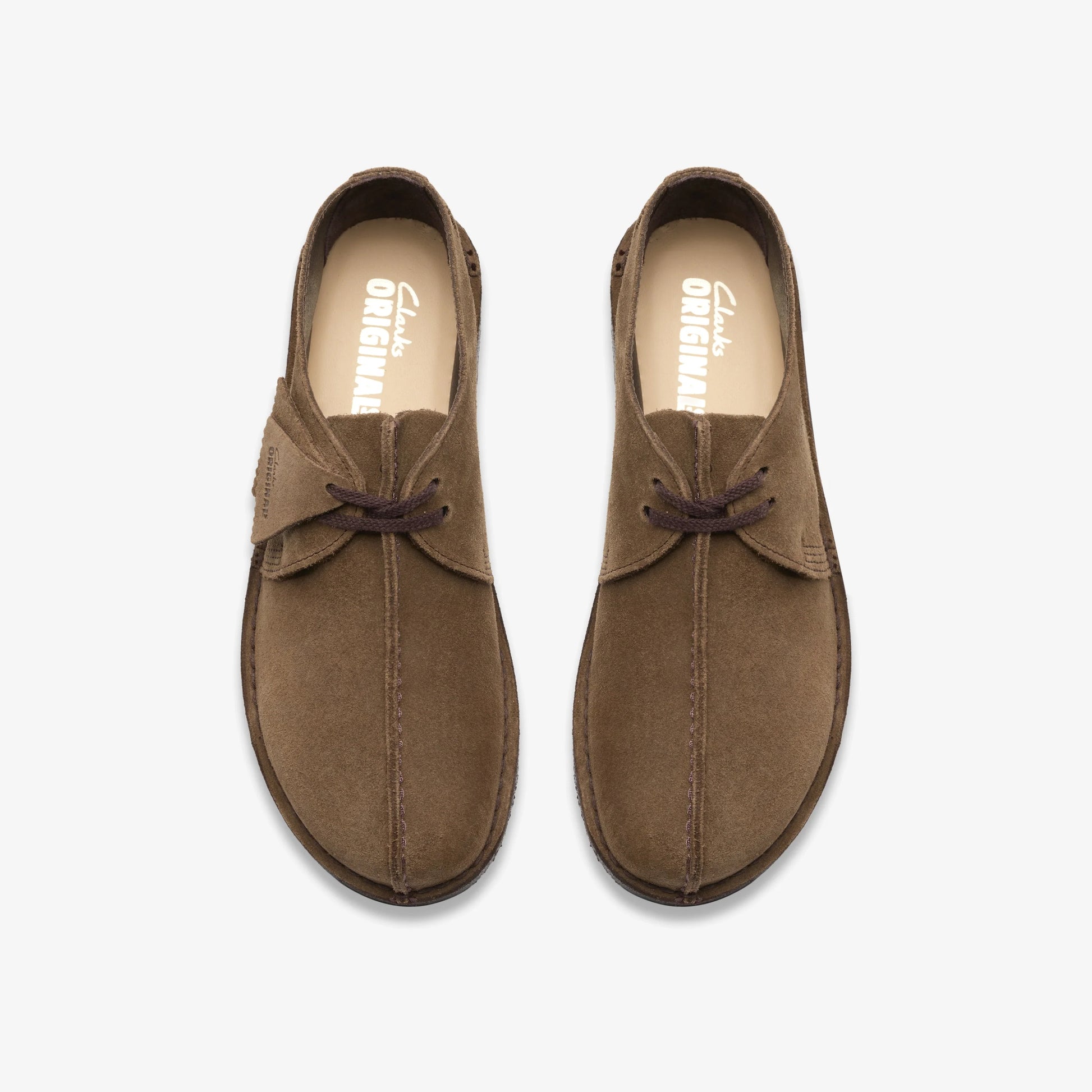 Zapatos Casual De La Marca Clarks  Para Hombre Modelo Desert Trek Brown Sde En Color Marrón