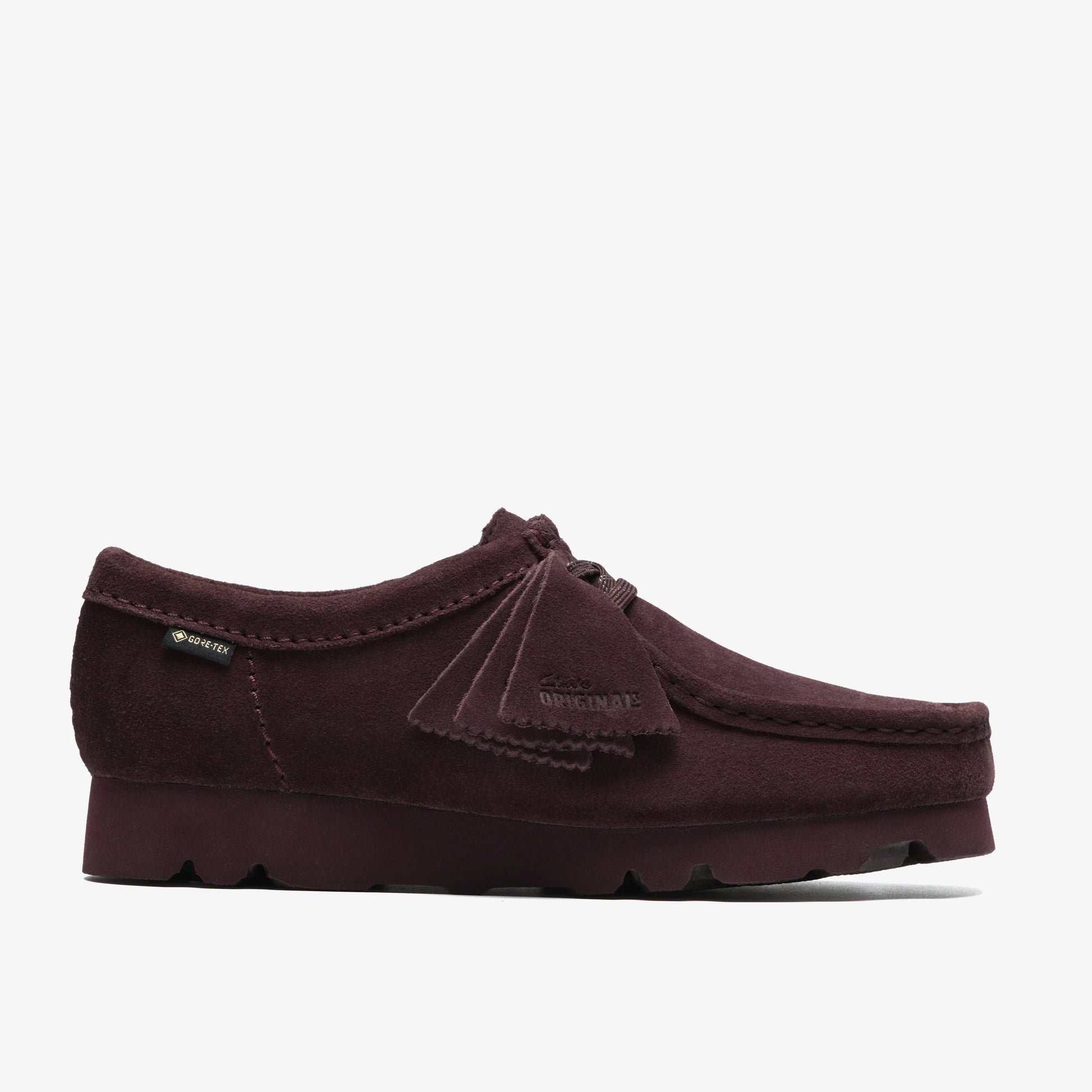 Sandalias De La Marca Clarks  Para Mujer Modelo Wallabee.Gtx Purple Grape Sde En Color Lila