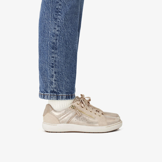 Zapatos Casual De La Marca Clarks  Para Mujer Modelo Nalle Zen Metallic En Color Metálico