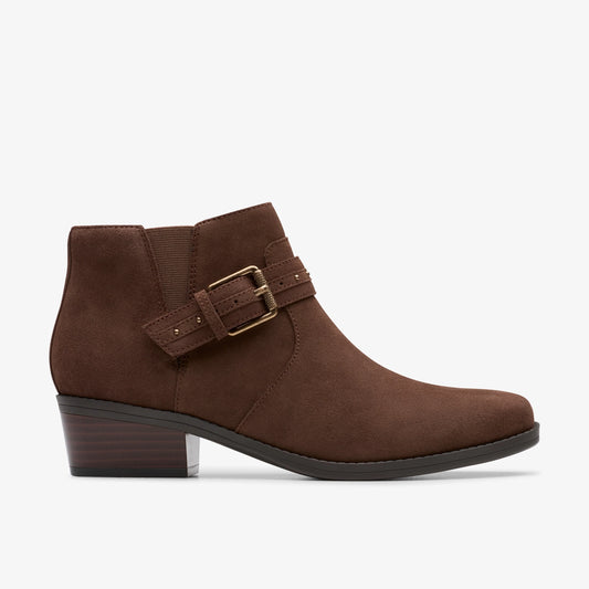 Botas De La Marca Clarks  Para Mujer Modelo Danyelle Wish Brown Sde En Color Marrón