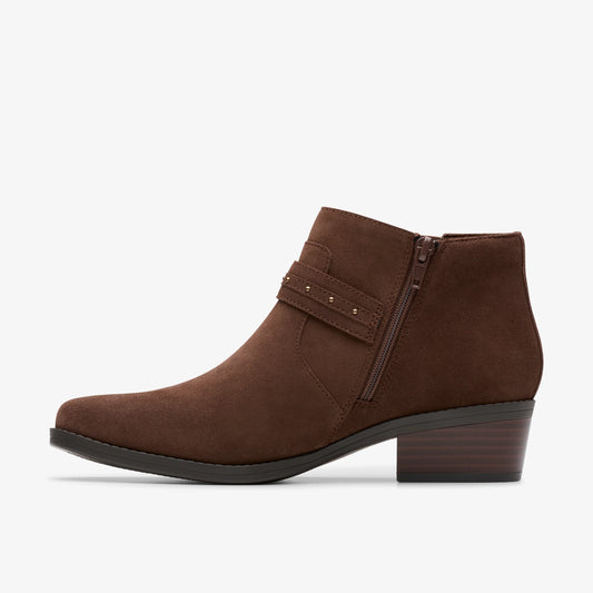 Botas De La Marca Clarks  Para Mujer Modelo Danyelle Wish Brown Sde En Color Marrón