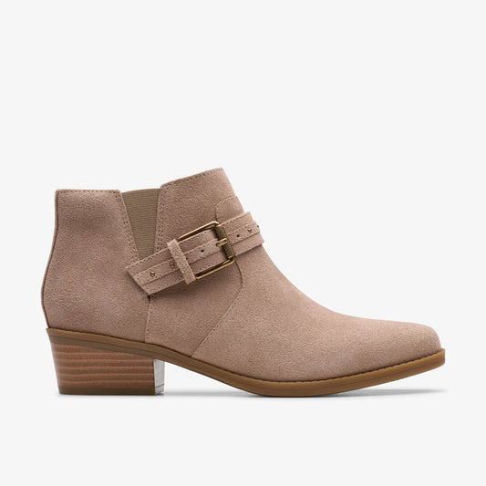 Botas De La Marca Clarks  Para Mujer Modelo Danyelle Wish Light Taupe Sde En Color Beige
