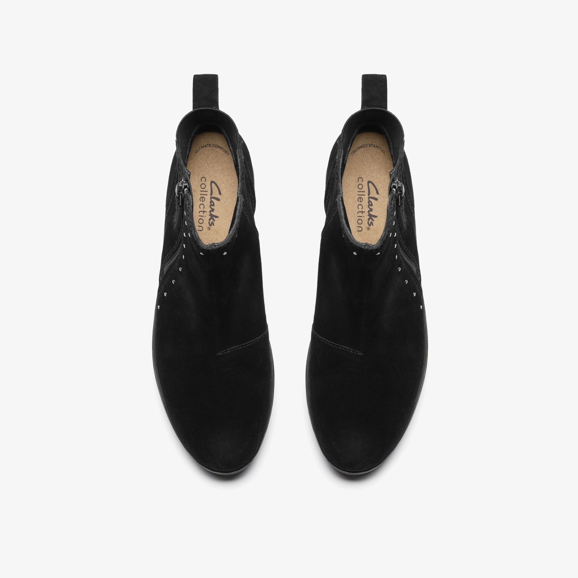 Botas De La Marca Clarks  Para Mujer Modelo Zylah Willow Black Sde En Color Negro