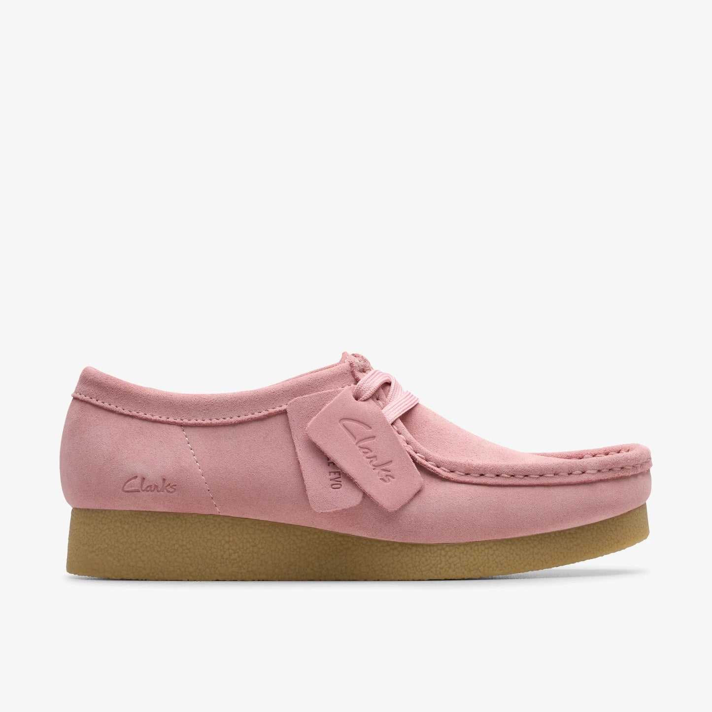 Zapatos Casual De La Marca Clarks  Para Mujer Modelo Wallabeeevosh Dusty Rose Sde En Color Rosa