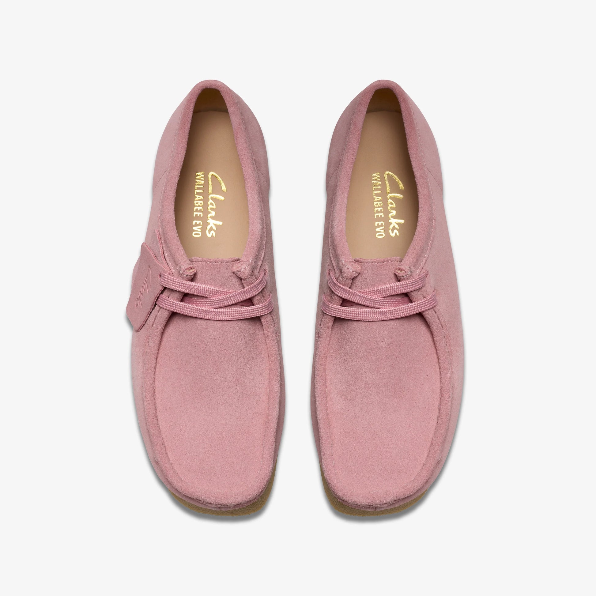 Zapatos Casual De La Marca Clarks  Para Mujer Modelo Wallabeeevosh Dusty Rose Sde En Color Rosa