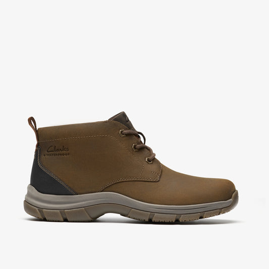 Botas De La Marca Clarks  Para Hombre Modelo Walpath Chukka Beeswax En Color Marrón