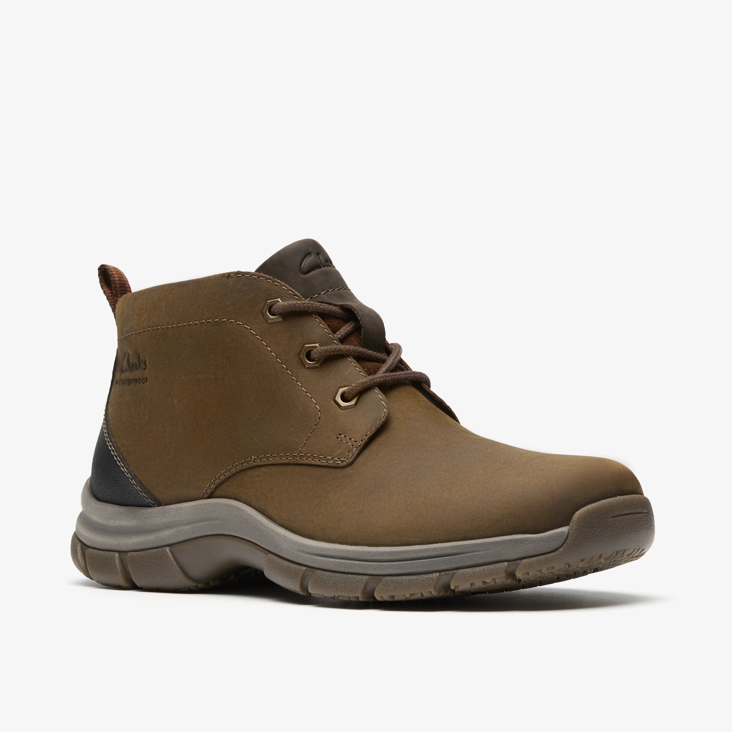 Botas De La Marca Clarks  Para Hombre Modelo Walpath Chukka Beeswax En Color Marrón