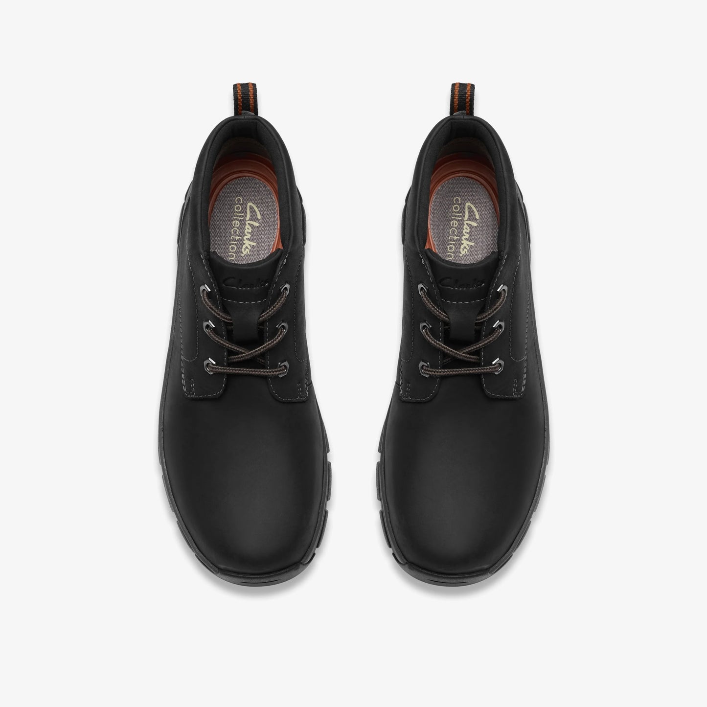 Botas De La Marca Clarks  Para Hombre Modelo Walpath Chukka Black Leather En Color Negro