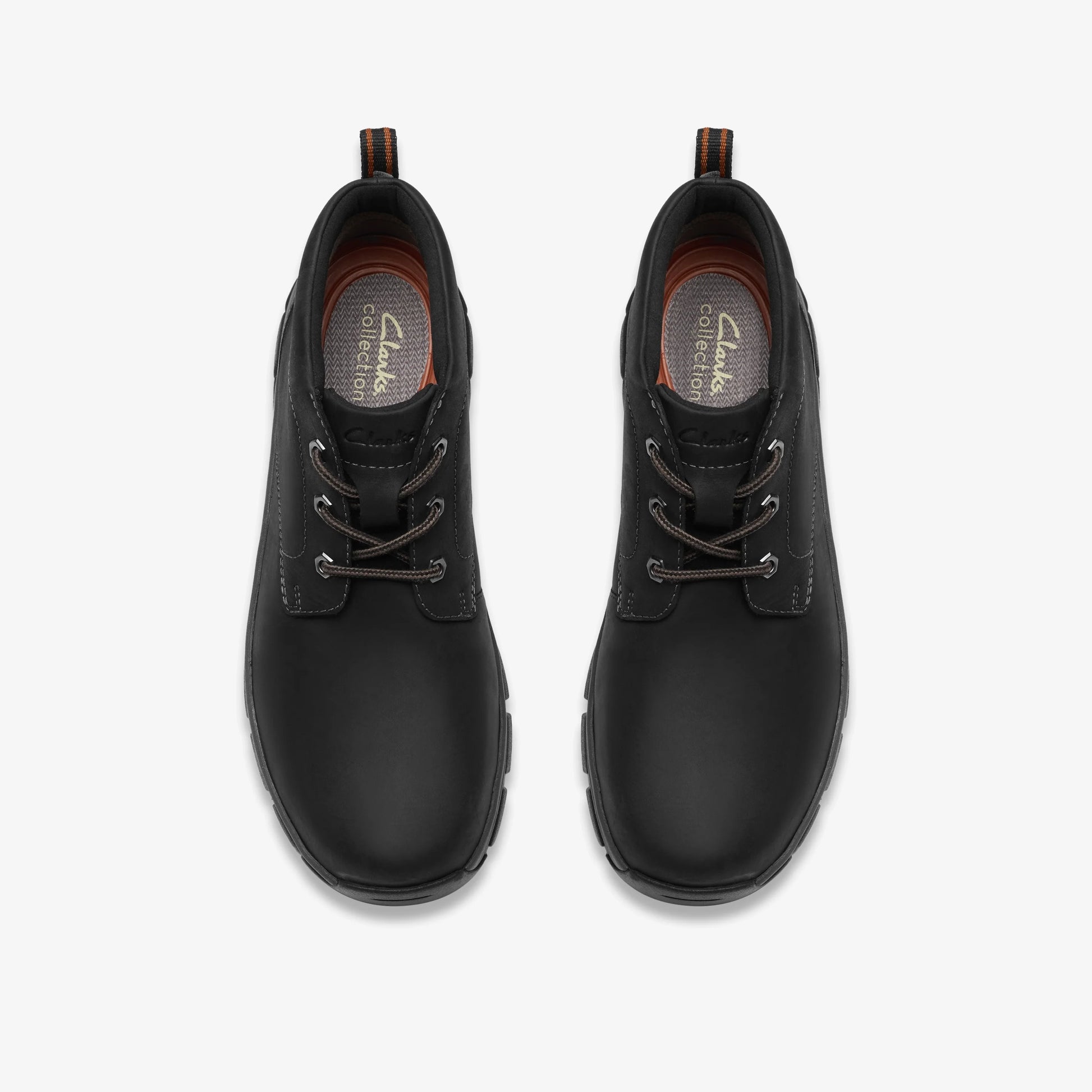 Botas De La Marca Clarks  Para Hombre Modelo Walpath Chukka Black Leather En Color Negro