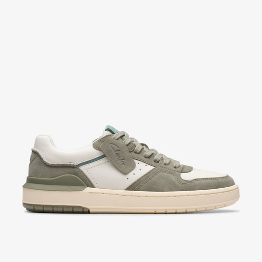 Sneakers De La Marca Clarks  Para Hombre Modelo Courtlite2 Lo Sage Combi En Color Verde