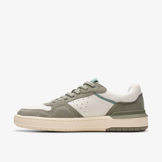 Sneakers De La Marca Clarks  Para Hombre Modelo Courtlite2 Lo Sage Combi En Color Verde