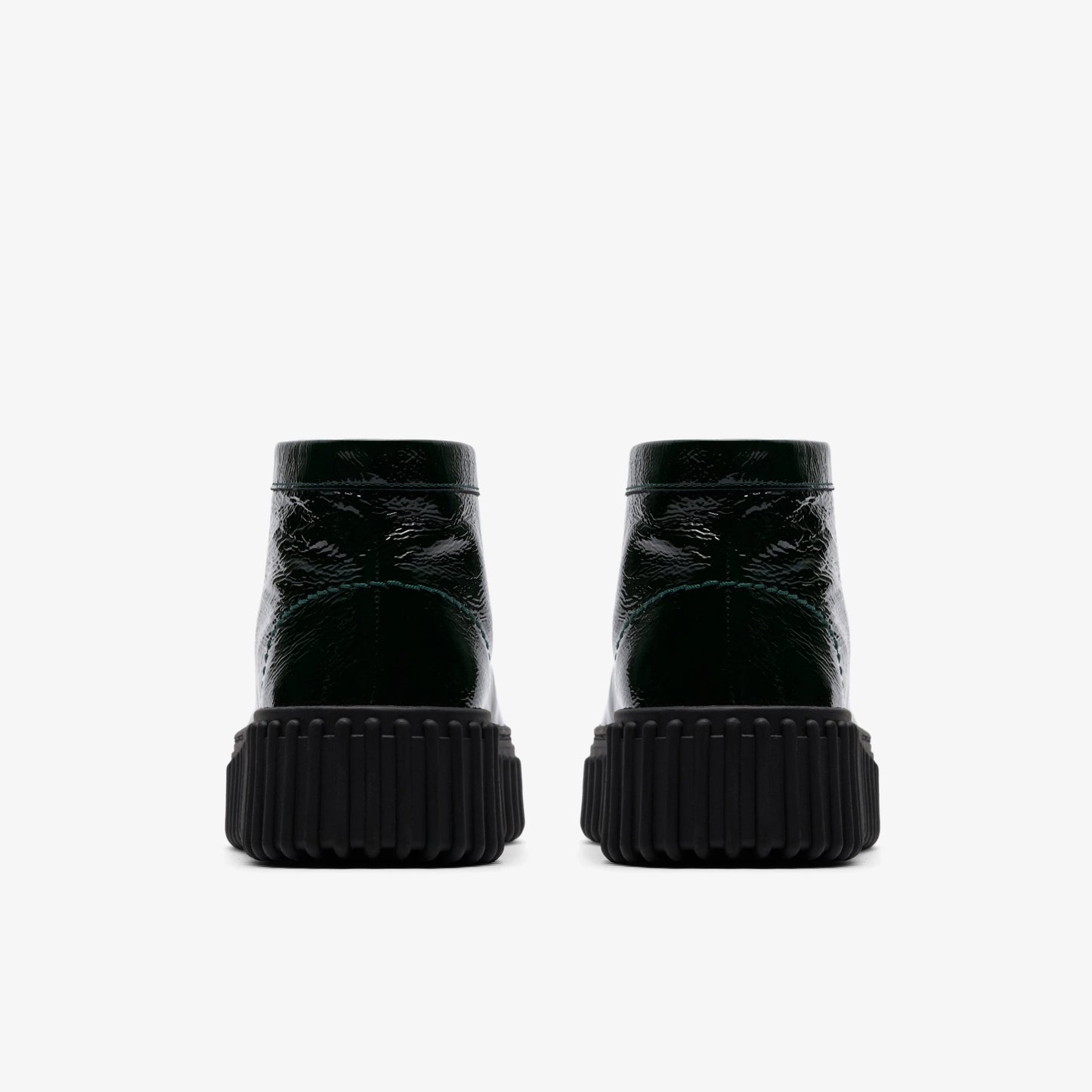 Botas De La Marca Clarks  Para Mujer Modelo Torhill Moss Green Patent En Color Verde