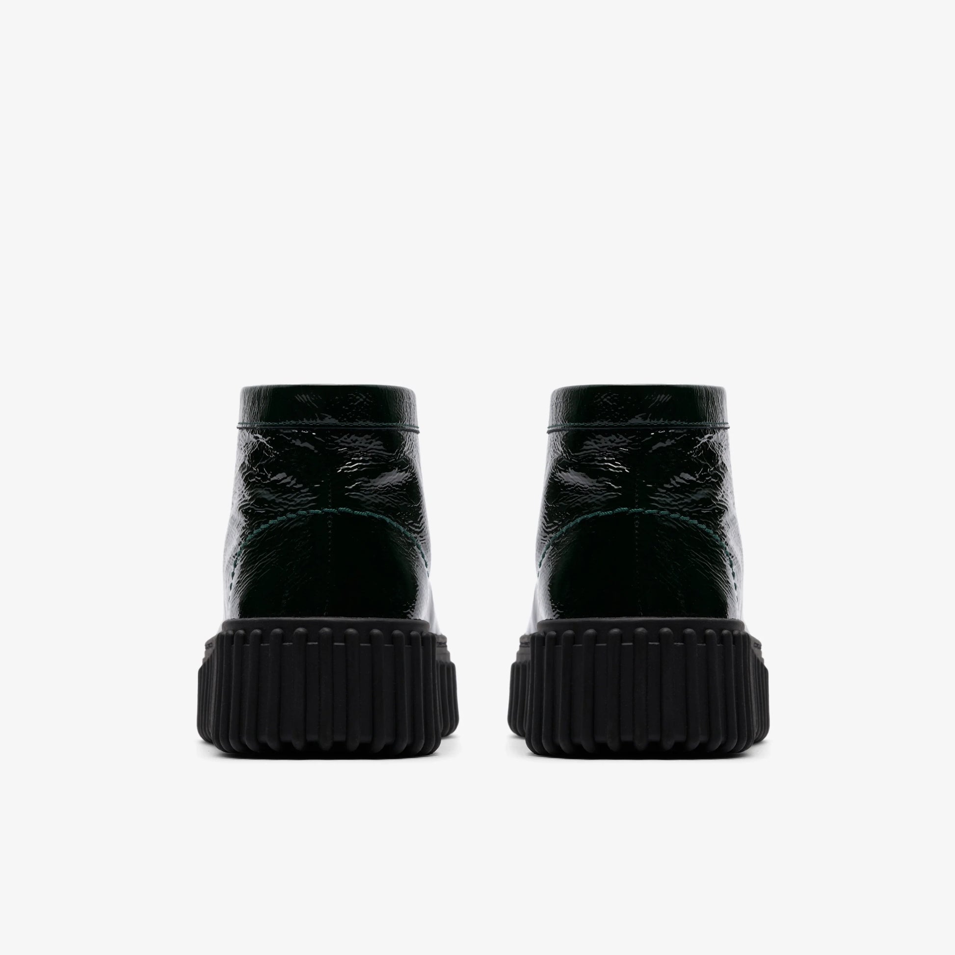 Botas De La Marca Clarks  Para Mujer Modelo Torhill Moss Green Patent En Color Verde