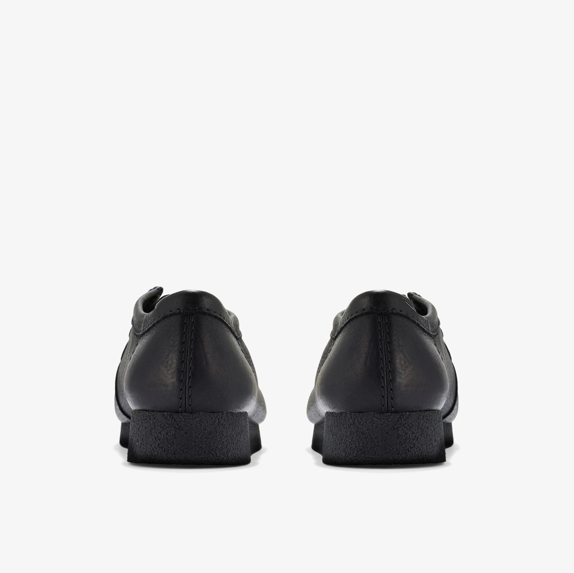 Zapatos Casual De La Marca Clarks  Para Hombre Modelo Wallabeeevo Black Leather En Color Negro