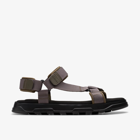Sandalias De La Marca Clarks  Para Hombre Modelo Kilver Strap Khaki En Color Caqui