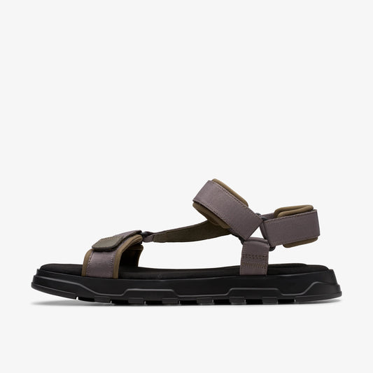 Sandalias De La Marca Clarks  Para Hombre Modelo Kilver Strap Khaki En Color Caqui