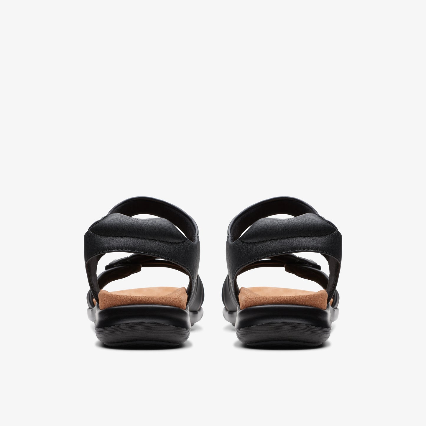 CLARKS | SANDALIAS | MUJER | KITLY AVE BLACK LEATHER | NEGRO